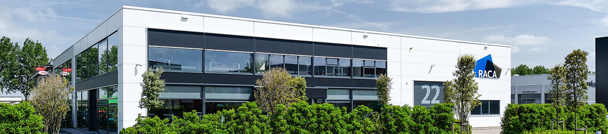 Het kantoorpand van Raca Group in Hillegom