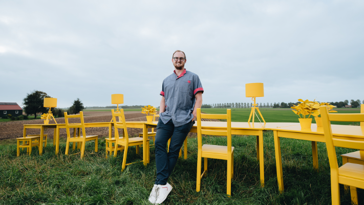 Rein (verpleegkundige ANZ) in de Noordoostpolder.