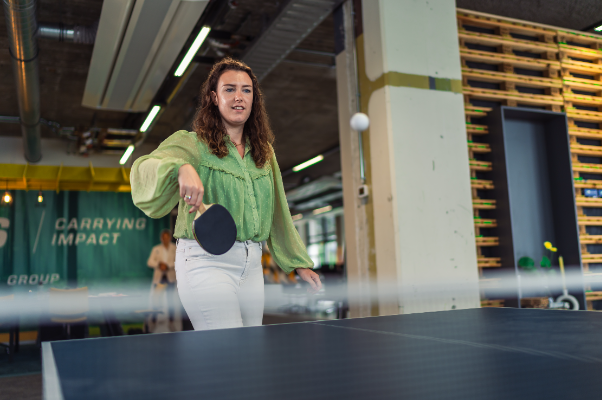 Tijd voor tafeltennis en tafelvoetbal

Bij IPP geloven we dat het nemen van een pauze essentieel is voor de productiviteit. We hebben een Pingpongtafel en Voetbaltafel ter beschikking. 