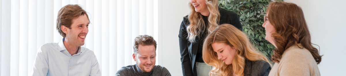 Onze Management Trainee groep, werkzaam bij verschillende van onze bedrijven