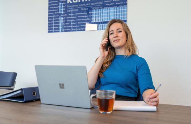 Een van onze Karmac Managers aan het werk