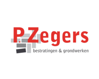 Logo P. Zegers bestratingen & grondwerken